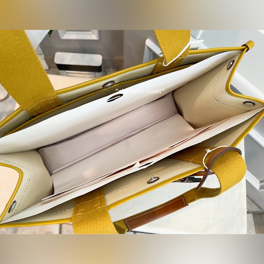 🔥NeW! Tory Burch Twill Tory Tote - Picture 5 of 13